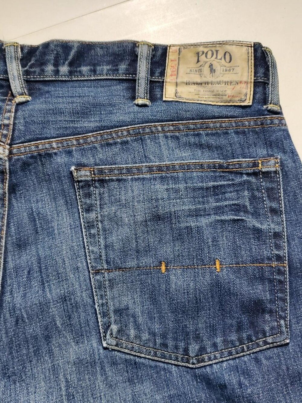 Ralph Lauren Polo Vintage 67 from 2010 Men's Jeans Sz 38x30